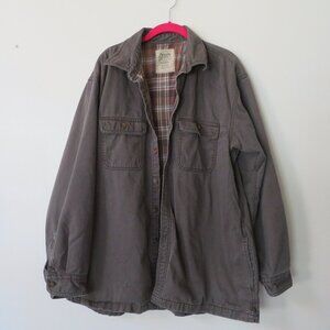 Army Green Workwear Utility Jacket Arrow Blue Jeans CO size Large